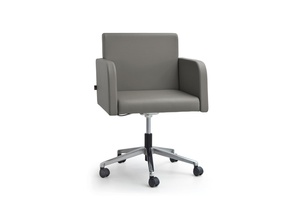 Κάθισμα Συνεργασίας Dromeas Sofia Δερματίνη Γκρι